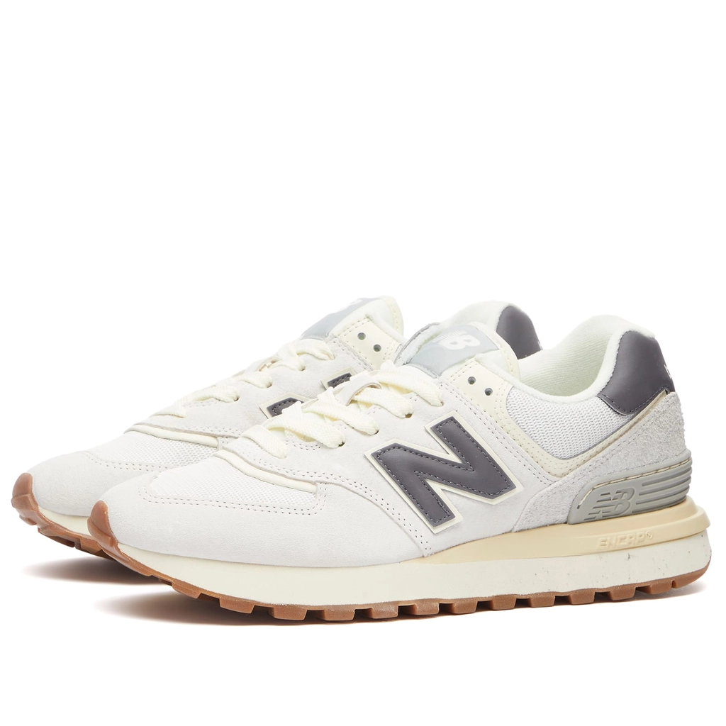 New Balance U574LGAN Alloy/White